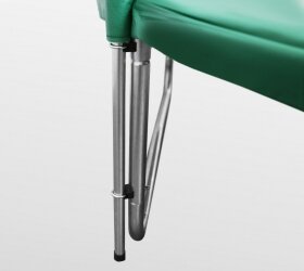 Батут премиум Arland 12FT с внутренней страховочной сеткой и лестницей (Dark green)